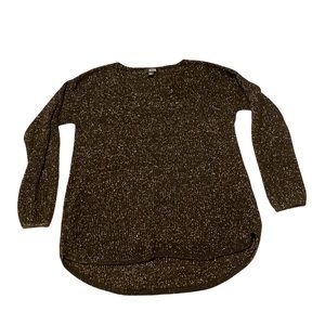 a.n.a black sparkly sweater size L